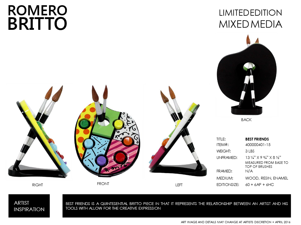 Romero Britto Art For Sale Greg Lane Fine Arts