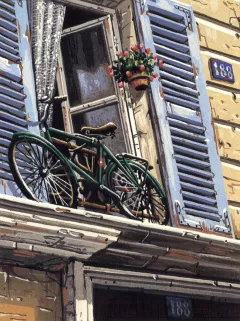 188 Rue de Marcine by Liudmila Kondakova on Serigraph