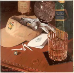 19th at Augusta National by Nobu Haihara on Giclee on Canvas