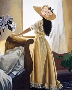 Above The Garden by Susan Rios on Serigraph