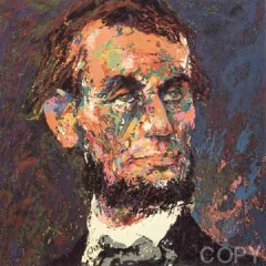 Abraham Lincoln by Leroy Neiman on Serigraph