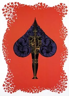  by Erte on Lithograph