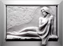 Admiration (Bonded Sand) by Bill Mack on Sculpture