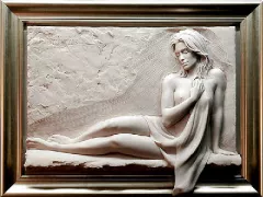 Admiration (Natural Sand) by Bill Mack on Sculpture
