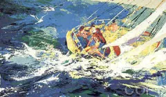 Aegean Sailing by Leroy Neiman on Serigraph