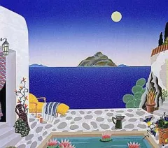 Aegean Sea Suite - Dragonissi by Thomas McKnight on Serigraph
