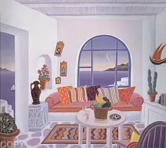 Aegean Sea Suite - Panormos by Thomas McKnight on Serigraph