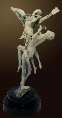 Affection by Nguyen Tuan on Bronze Sculpture