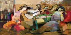 Afternoon Memory by Abrishami Hessam on None