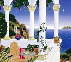 Amalfi Coast Suite - Amalfi Belvedere by Thomas McKnight on Serigraph