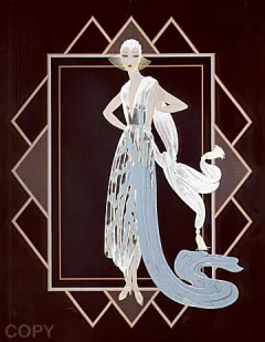  by Erte on Serigraph