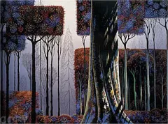  by Eyvind Earle on Serigraph