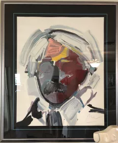 Andy with Mustache by Peter Max on Serigraph