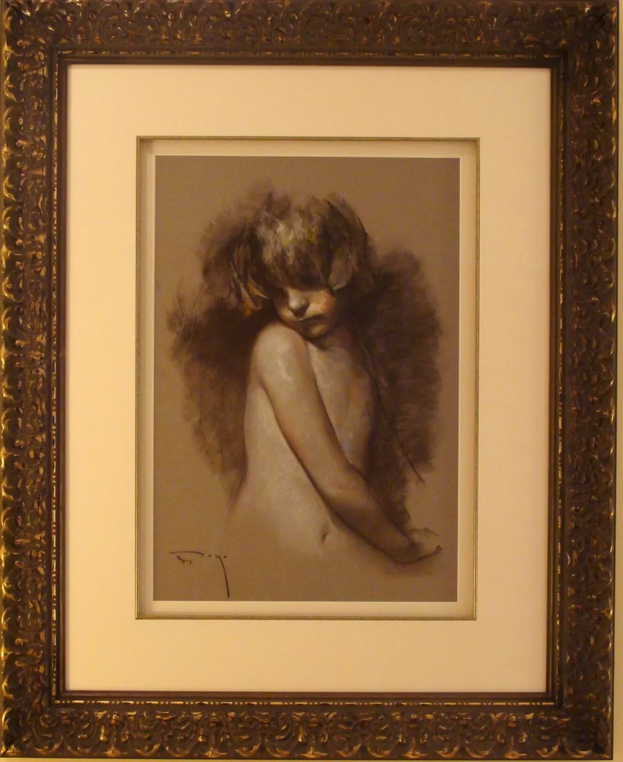 Angel Cerca de Murillo (Original) by Jose Royo on Original