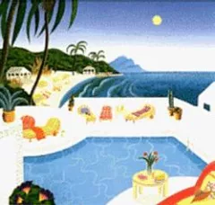 Antigua Beach by Thomas McKnight on Serigraph