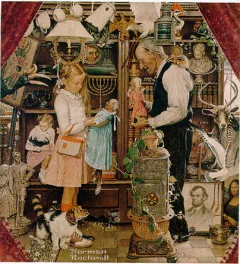 April Fool by Norman Rockwell on Lithograph