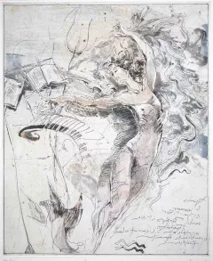 Aquarius by Jurgen Gorg on Lithograph