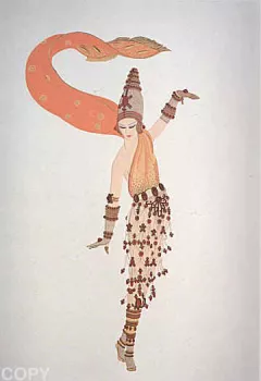  by Erte on Serigraph