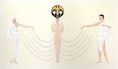  by Erte on Serigraph