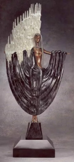  by Erte Sculptures on Bronze Sculpture