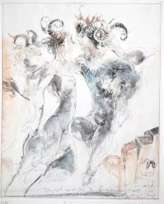 Aries (Etching) by Jurgen Gorg on Etching
