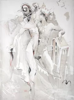 Aries (Lithograph) by Jurgen Gorg on Lithograph