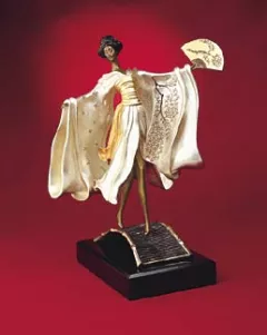  by Erte Sculptures on Bronze Sculpture