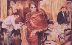Ask Me - Would I Say Yes by Joanna Zjawinska on Serigraph on Canvas