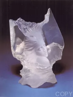 Atlanteans I - Echoes by Michael Wilkinson on Acrylic Sculpture