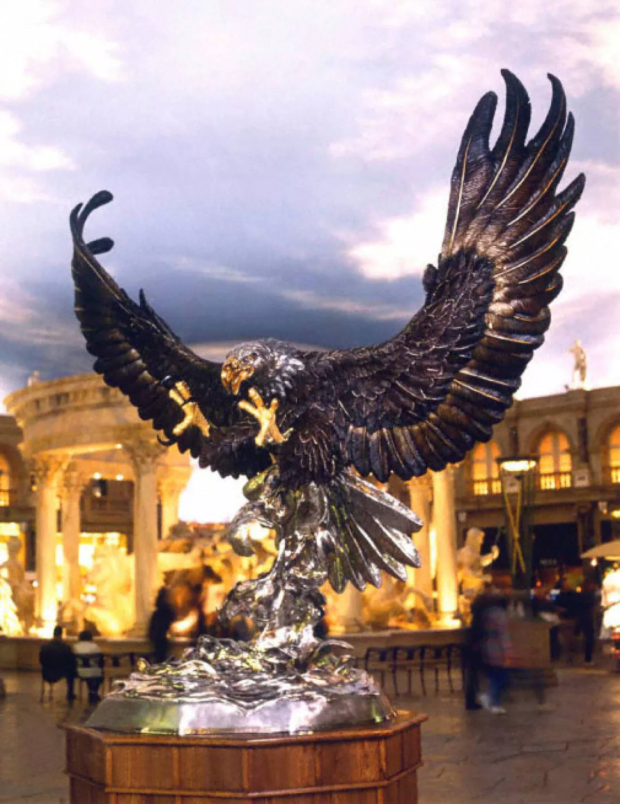 Attack - Monument by Chester Fields on Bronze Sculpture