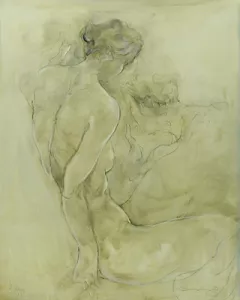 Aufguss (Oil on canvas) by Jurgen Gorg on Original