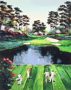 Augusta 16 by Mark King on Serigraph