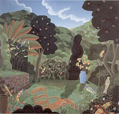 Austrian Garden by Thomas McKnight on Serigraph
