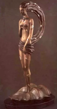 by Erte Sculptures on Bronze Sculpture