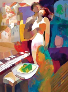 Autumn Eve by Abrishami Hessam on Giclee on Canvas
