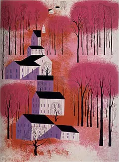  by Eyvind Earle on Serigraph