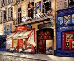 Au Bon Marche by Liudmila Kondakova on Serigraph