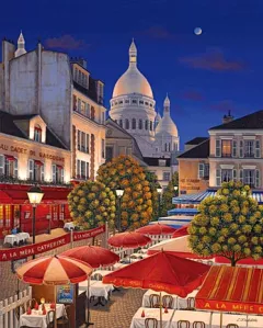 A La Mère Catherine by Liudmila Kondakova on Serigraph on Canvas