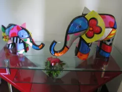  by Romero Britto on Sculpture