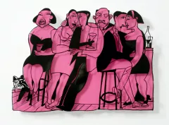 Bar Series - On The Bar by David Gerstein on Sculpture