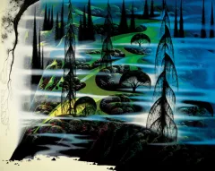  by Eyvind Earle on Serigraph