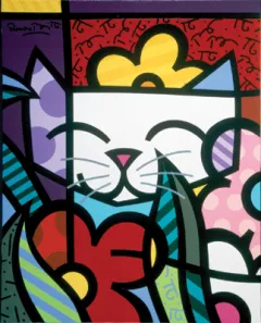  by Romero Britto on Serigraph