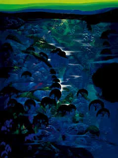  by Eyvind Earle on Serigraph