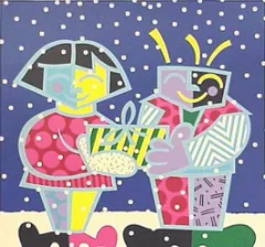  by Romero Britto on Serigraph