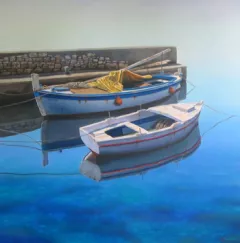 Best Friends (Oil on Canvas) by Frane Mlinar on Original