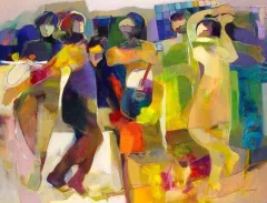 Beyond Borders (Canvas) by Abrishami Hessam on Giclee on Canvas