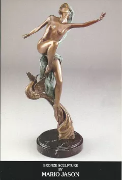Birds of Paradise by Mario Jason on Bronze Sculpture