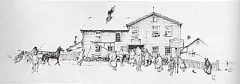 Blacksmith Shop by Norman Rockwell on Lithograph