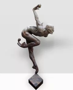 Blind Faith 1/2 Life by Richard MacDonald on Bronze Sculpture