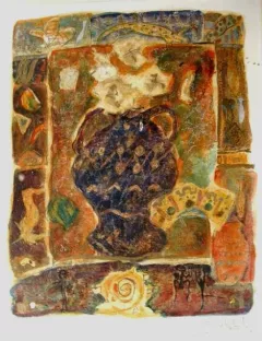 Blue Vase (Original) by Roy Fairchild on Original